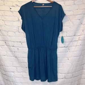 Mynah Blue Swimsuit Cover-Up Brand New W/Tags